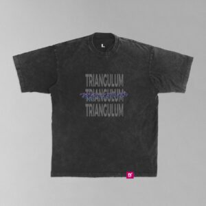 “Multistack Text” T-Shirt (Black)